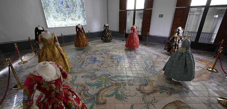El color, protagonista de la nueva exposición del Museo de la Seda de Valencia
