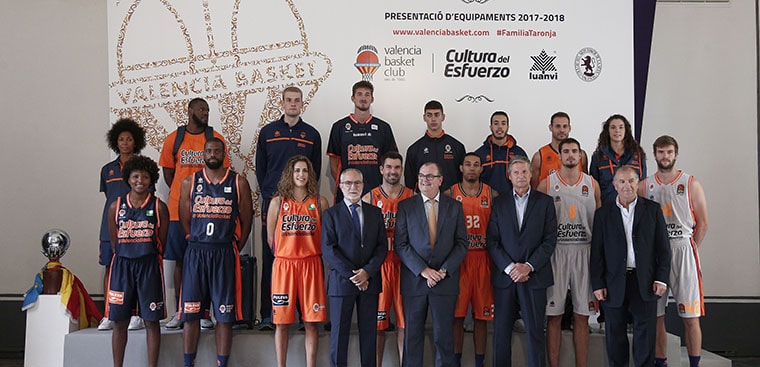 València Basket presenta les seues equipacions al Museu de la Seda de València