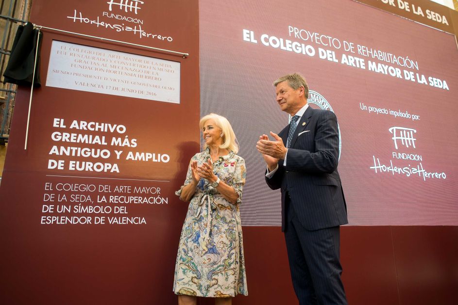 Presentación del Colegio del Arte Mayor de la Seda de Valencia